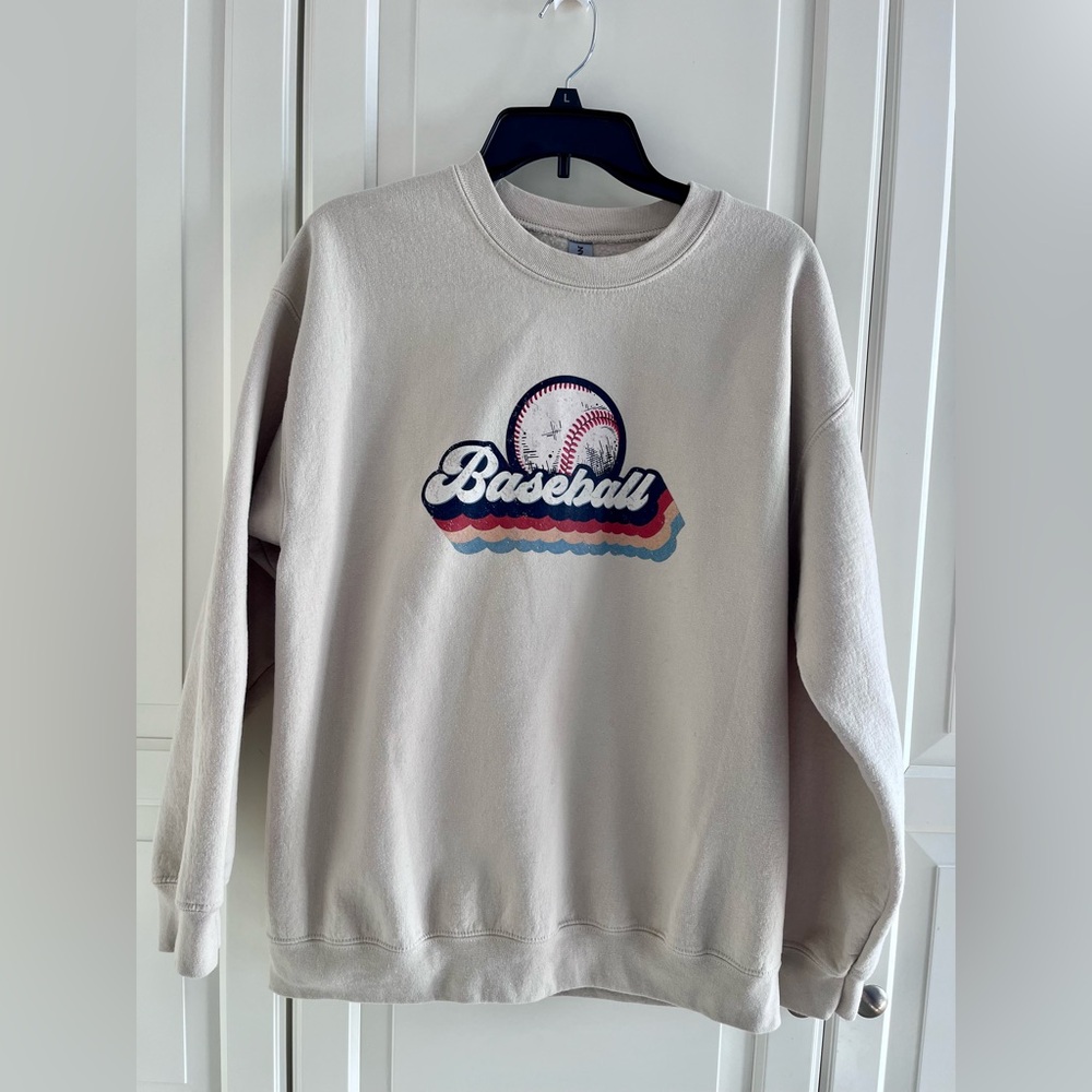 Baseball sweatshirt sz M